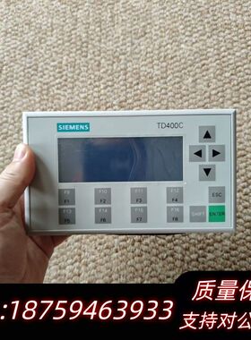 SIMENS TD400C人机界面文本终端，6AV6 640询价