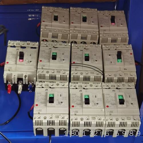 漏电保护器，型号NV125-CV，75A，实物拍照，所见