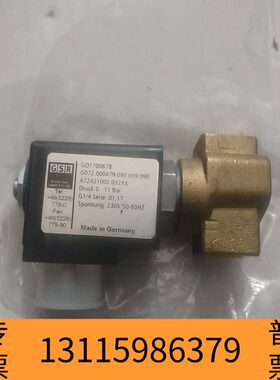众桦GSR电磁阀GO100678   G072.00479.09议价