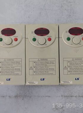 LS变频器SV004iC5-1，0.4KW，220V，单相输详谈