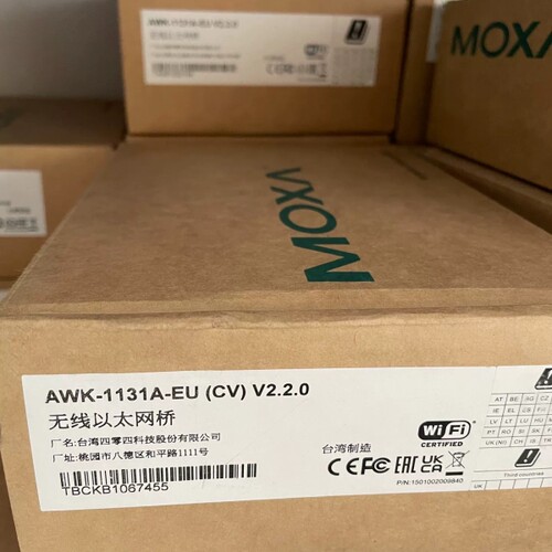 全新MOXA AWK-1131A-EU无线以太网桥，台湾原装议价