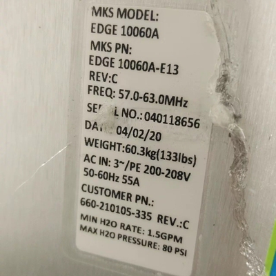 议价MKS EDGE 10060A，型号为PN: 60-60H2维修