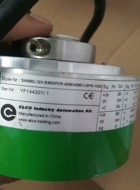 议价宜科编码器SAM90L12X-BS6XPDR-4096L6