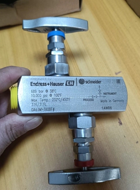 议价几乎全新EndressHauser二阀组，型号DA6