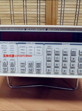 租售/回收美国standford research斯坦福CG635时钟发生器