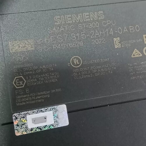 议价S7-300 CPU模块 6ES7 315-2AH14
