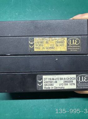 Micro-Epsilon多通道传感器DT119.06-详谈