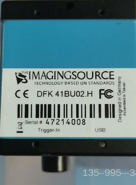 映美精工业相机，DFK 41BU02.H，130详谈