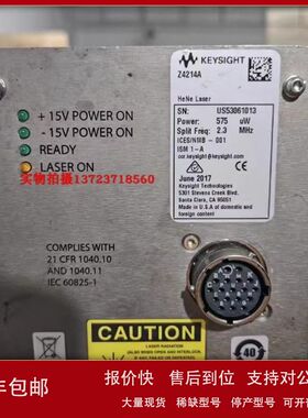 租售回收美国原装Keysight是德Z4214A高性能激光头议价