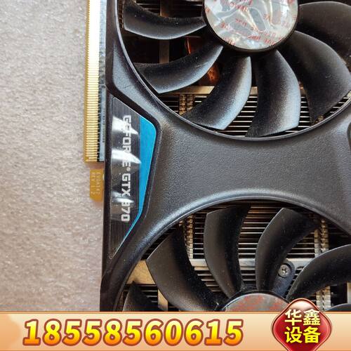 一线品牌EVGA GTX970  D5 4G 显卡