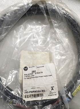 议价AB 280-PWRM35H-M3连接电缆，无盒，塑料袋