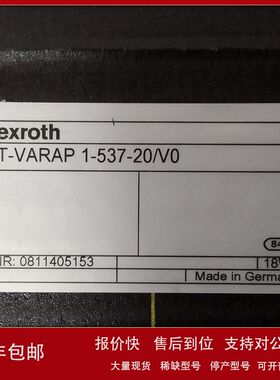 0811405153  VT-VARAP1-537-20/V0 Rexroth//力士乐放大器议价