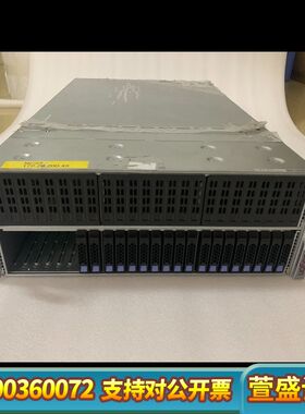 曙光I840-G25 超微 X10QBi E7四路准系统 4