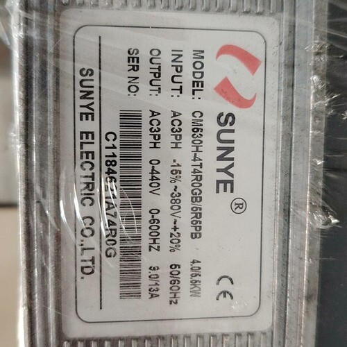 日业变频器CM530H-4T4R0GB/5R5PB，4.0/