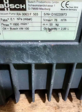 普旭RA0063F503真空泵，，新，3