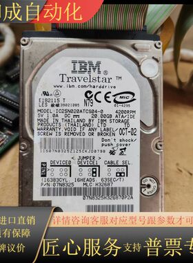 IC25N020ATCS04-0  IBM硬盘，的，实物