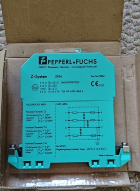 议价倍加福安全栅，Z954，P/N：71863，全新原装正品件，