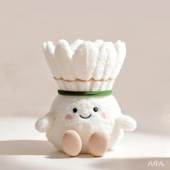 钥匙扣可爱玩偶玩具 羽毛球毛绒挂件国羽同款 八斤八 球长