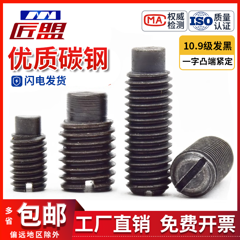 109级GBT75开槽一字凸端紧