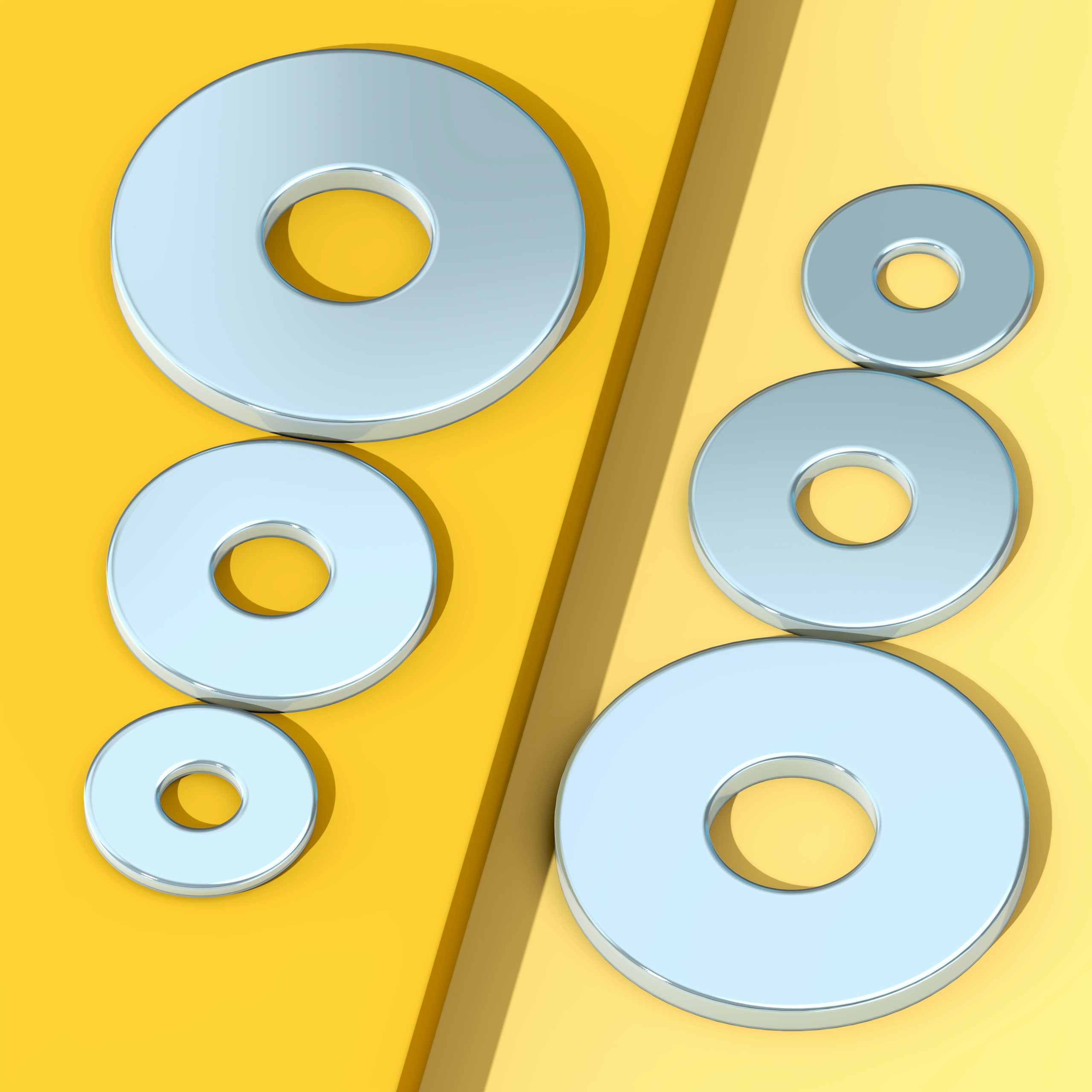 加大平垫GB96.1镀锌加宽平垫圈