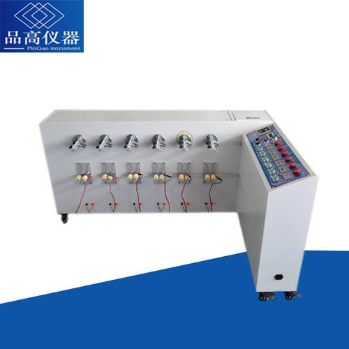 360度线材弯折试验机6组线材摇摆测试机360度触摸屏线材弯折机