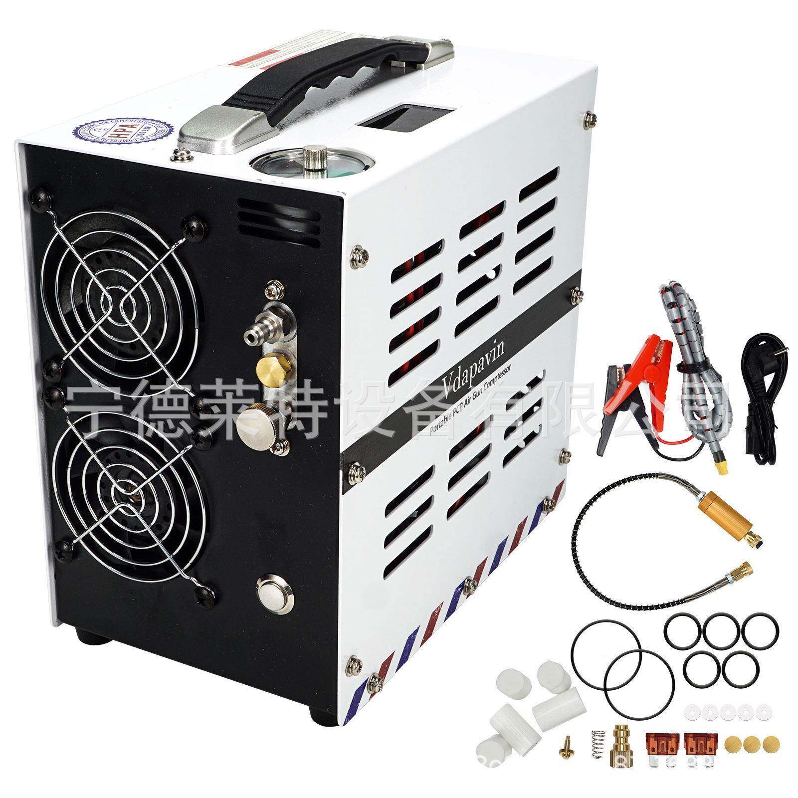 外置12伏车载高压打气泵30mpa打气机充气泵4500psi打气筒40mpa