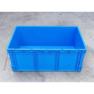 Eu61040矩形加厚周转箱塑料框架汽车零部件专用箱1000*600*400物