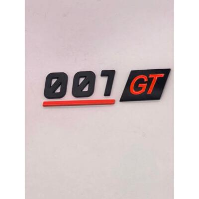 适用于极氪007GT车标黑武士个性改装字标字母车尾标黑化汽车用品