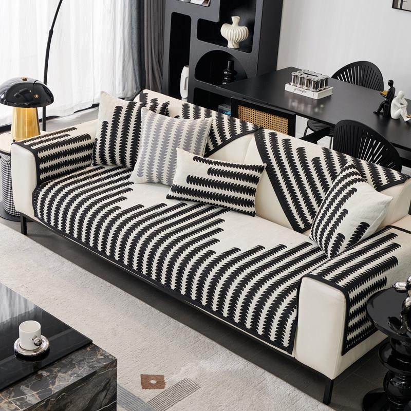 雪尼尔秋冬皮沙发垫子2025新款四季通用防滑直排坐垫套罩盖巾盖布,居家布艺,沙发垫,淘宝优惠券,粉丝福利购,淘宝优惠卷