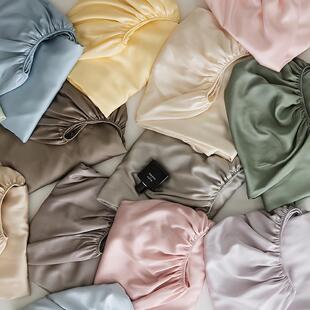 高级感60支天丝床笠单件 凉感丝滑夏季冰丝床罩席梦思床垫保护套