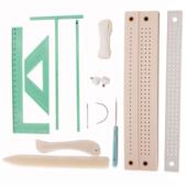 订器相册封面制作包书定位尺线装 Sewing bind塑料缝线装 打孔