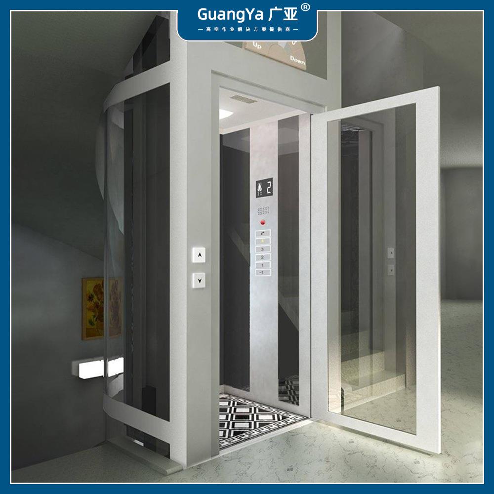 电梯家用二层别墅三四层小型室内外升降机液压复式观光阁楼六七层