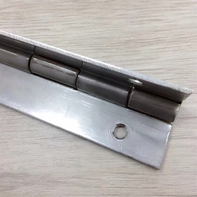 不锈钢长排合页铰链钢琴长排铰灯箱合页柜门铰链1寸1.2寸1.5寸2寸