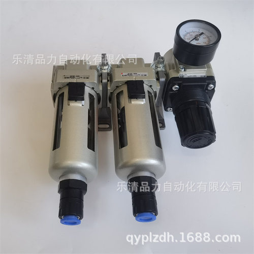 SMC三联件AC20C/AC30C/AC40C-F01D-F02CE-F03DG-F04DE/CG-1-2-R-N