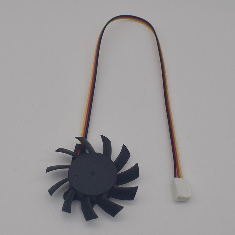 工控机 ITX一体机OPS超薄散热器CPU风扇5.56.5 7.5cm厘米显卡风扇