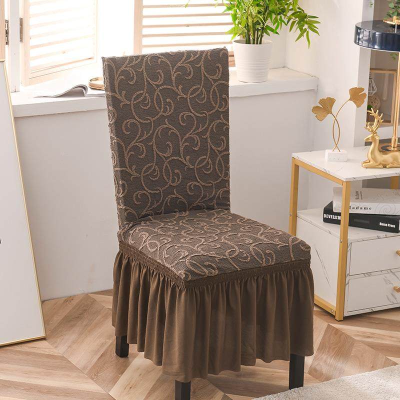 高级感椅子套罩万能四季通用实木餐桌椅套罩酒店家用座椅套凳子套
