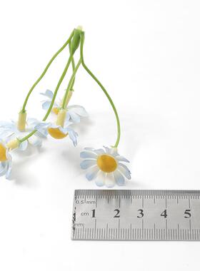 田园小雏真菊彷 雏菊花朵向日葵小46034束d饰塑料假花绢花iy花环