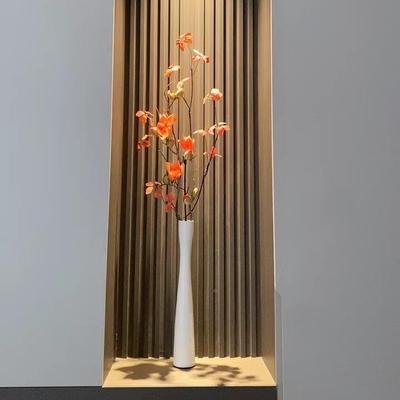 假花仿真柜花摆设冬青长红果高枝落地客82140厅装开放格玄关新年