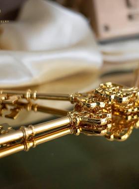 金钥匙高档开 财库摆54619件地产商务奖酒店风水开?业招财颁礼品?