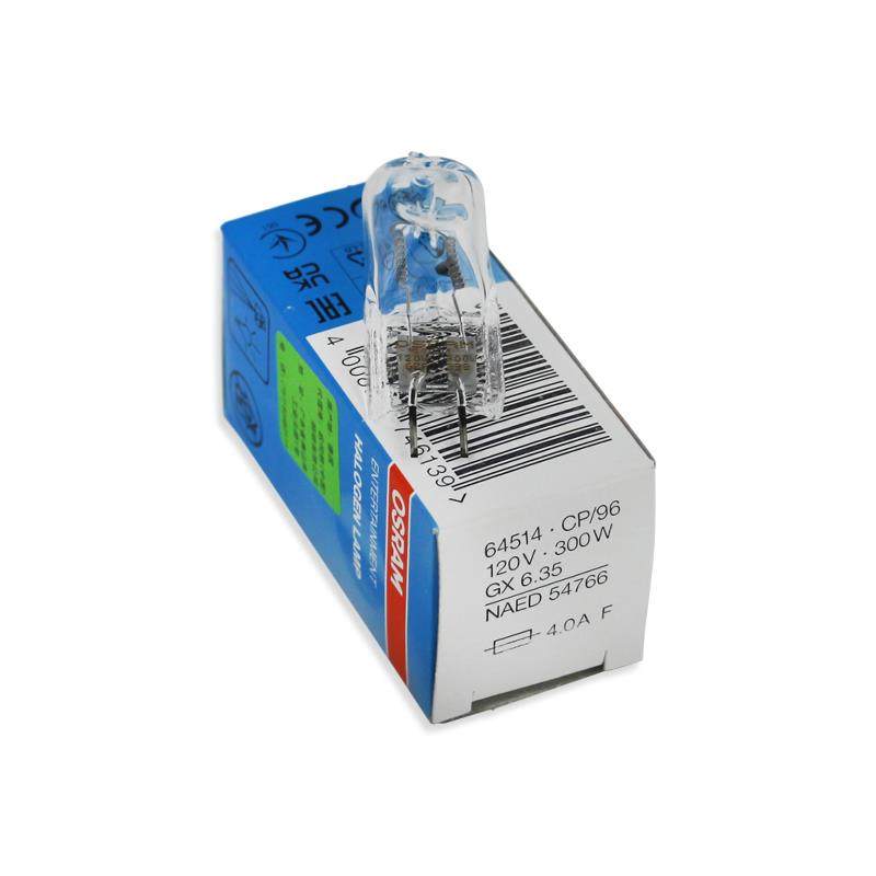 欧司朗保富图D2摄影造型灯泡120V 300W G6.35 64514 NAED 54766-0