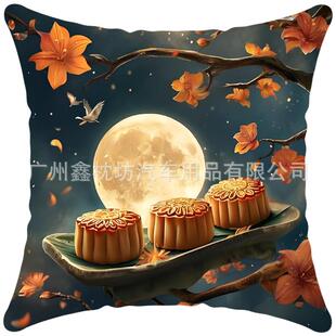礼品抱枕沙发客厅床头靠背午睡办公室靠背垫国庆中秋节礼品抱枕