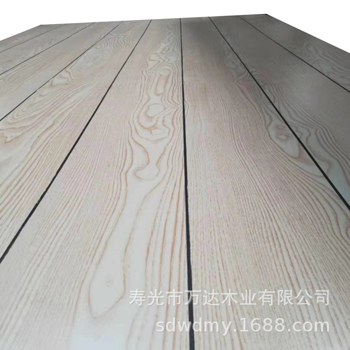 厂家优惠销售开槽板 胶合板开槽 贴面胶合板开槽 华丽板开槽7根槽