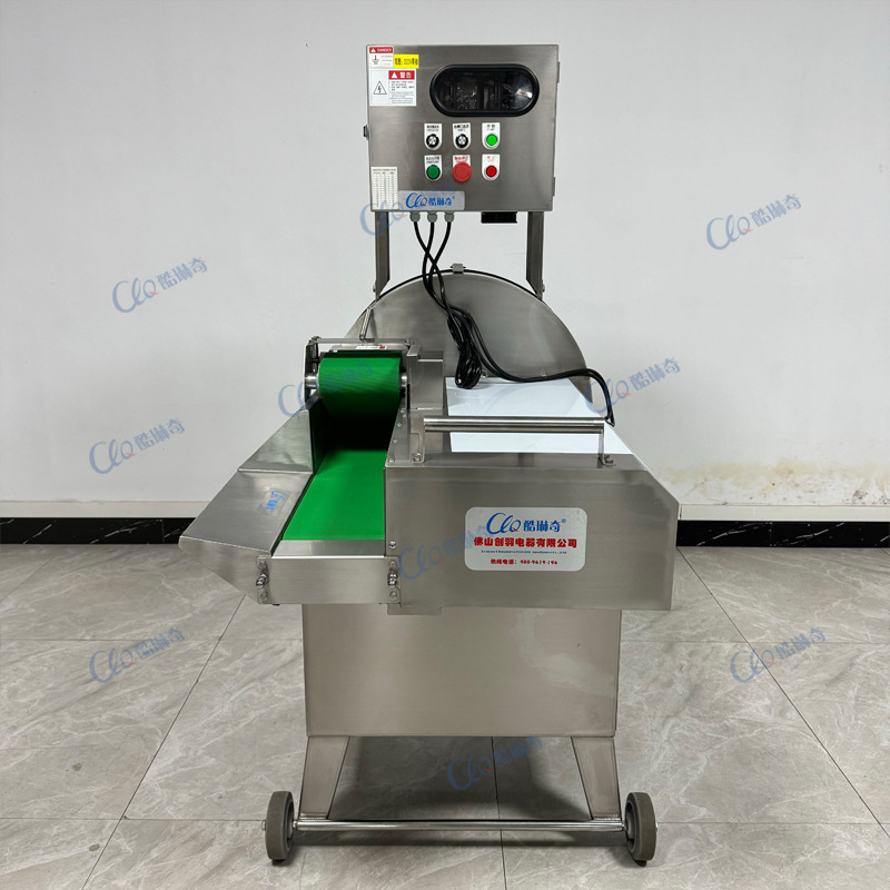 加宽输送带芹菜大白菜高丽菜菠菜大型切丝机黄瓜切片机自动切菜机