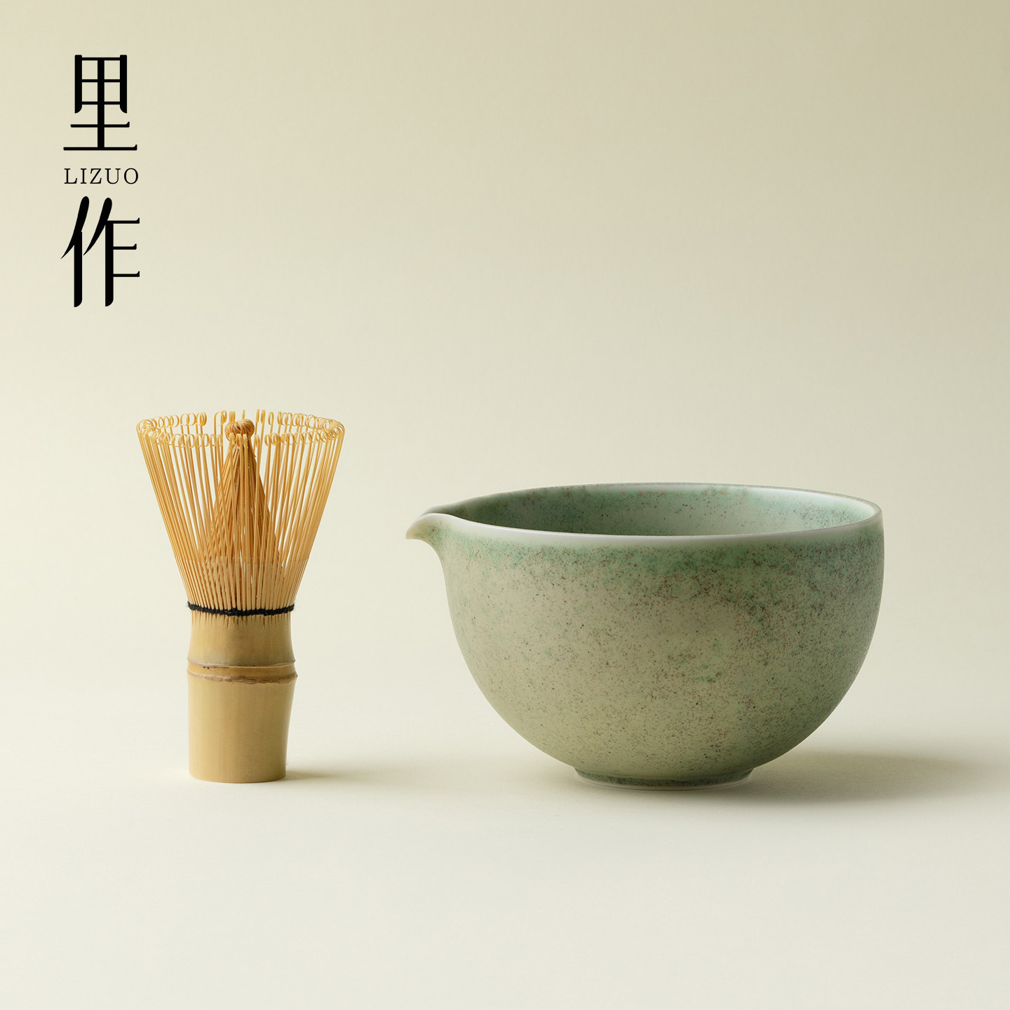 里作日式精致抹茶碗打抹茶专用工具抹茶刷点茶碗抹茶杯粉碗搅拌器