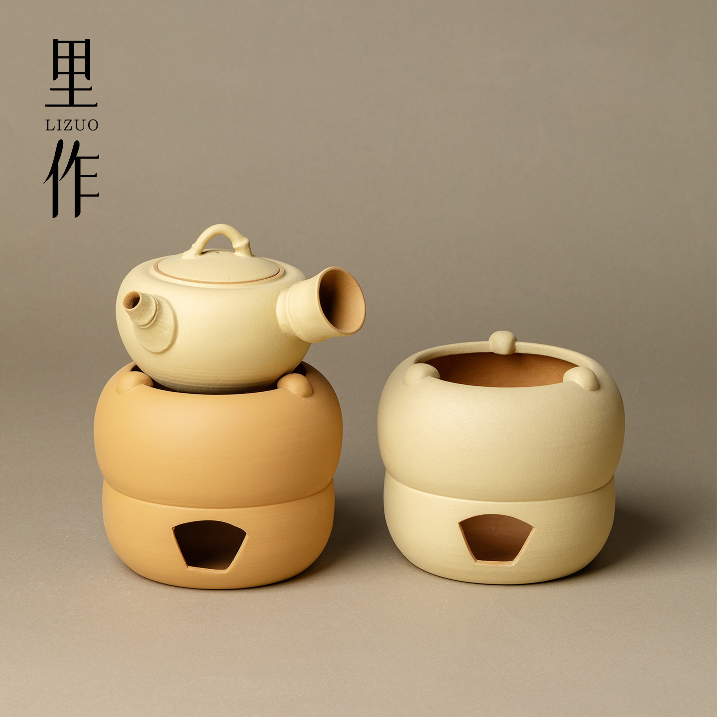 里作手工雕刻诗文烧水煮茶壶套装酒精灯小风炉子紫砂黄段泥烧水壶,餐饮具,煮茶炉,淘宝优惠券,粉丝福利购,淘宝优惠卷