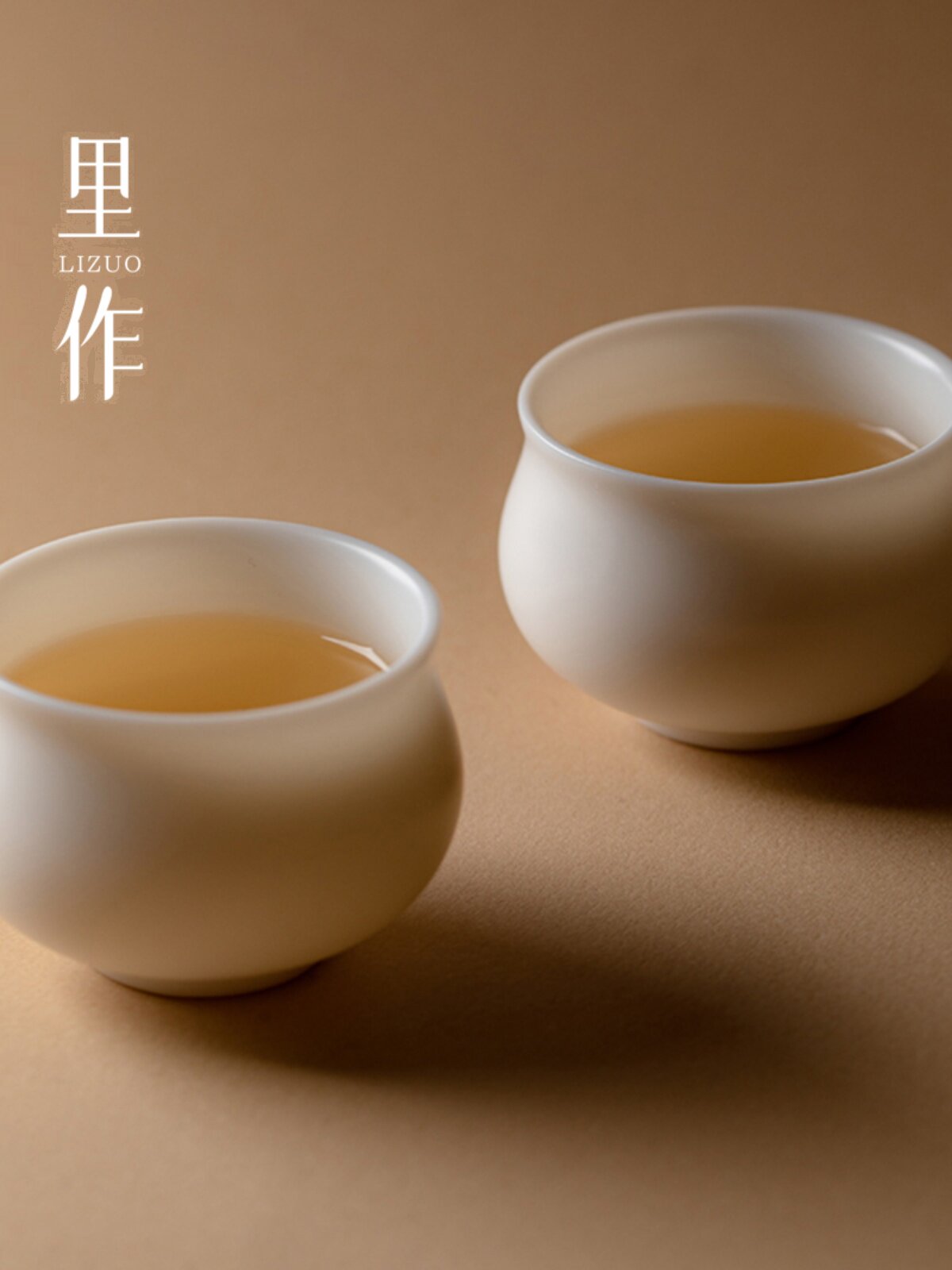 日作羊脂白玉超薄高档白瓷平烧茶杯茶杯功夫茶具茶道大师