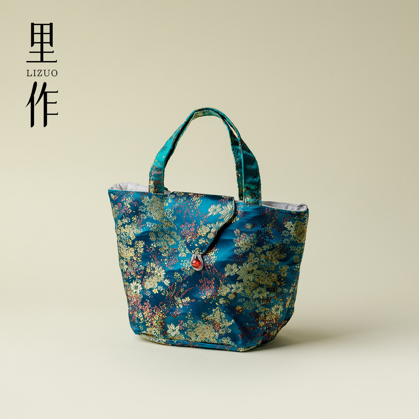 里作 复古织锦小碎花收纳包中国风女士手提包茶道配件民族风布包,餐饮具,茶道/零配,淘宝优惠券,粉丝福利购,淘宝优惠卷