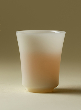 里作高端冰种玉瓷茶杯德化白瓷品茗杯个人专用单杯功夫茶具主人杯