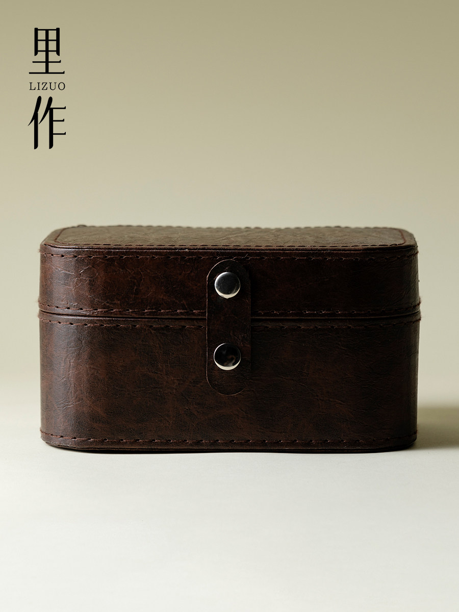 采购产品皮革双舱旅行收纳盒，一壶，三杯，覆古便携式茶具，珠宝,收纳整理,包包收纳盒/箱,淘宝优惠券,粉丝福利购,淘宝优惠卷