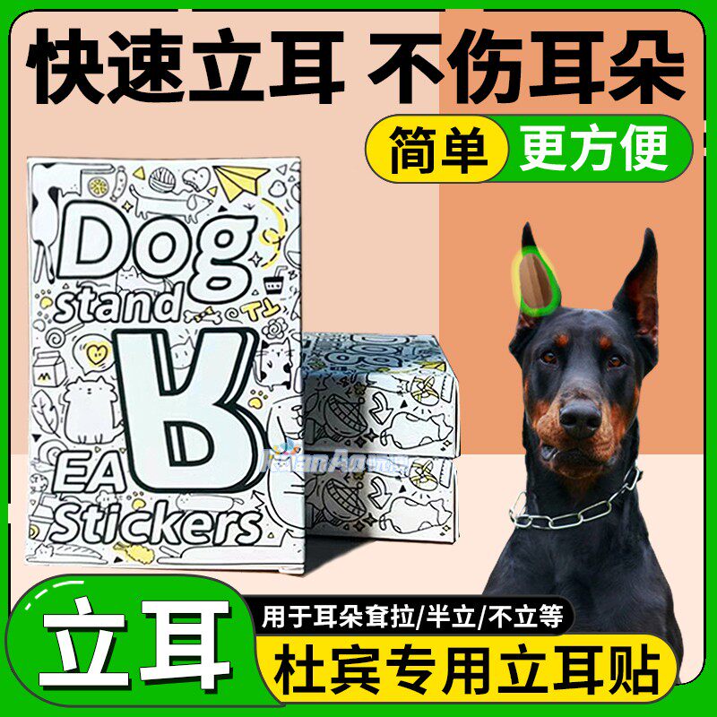 杜宾专用小狗立耳神器狗狗立耳贴幼犬立耳朵辅助器立耳器竖耳胶带